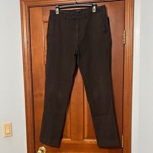 Banana Republic | Men's Brown Straight-Leg Chinos